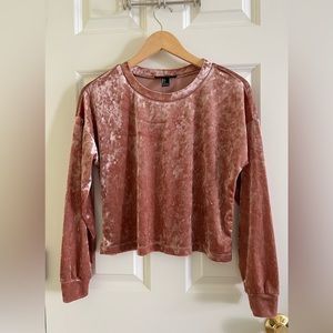 Forever21 velvet top